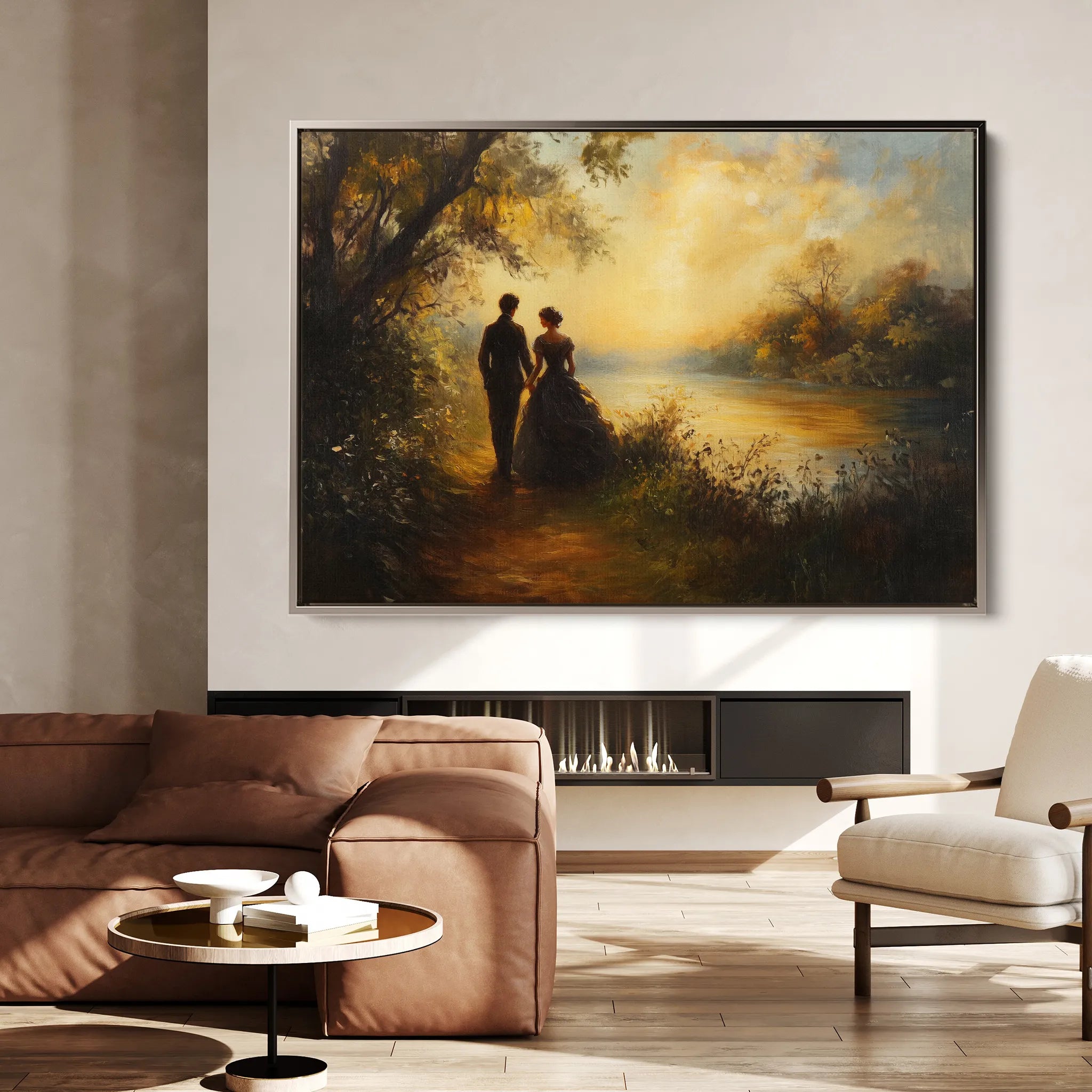 Classic 055 Canvas Art 18" x 24" / 45 x 60 cm / Black