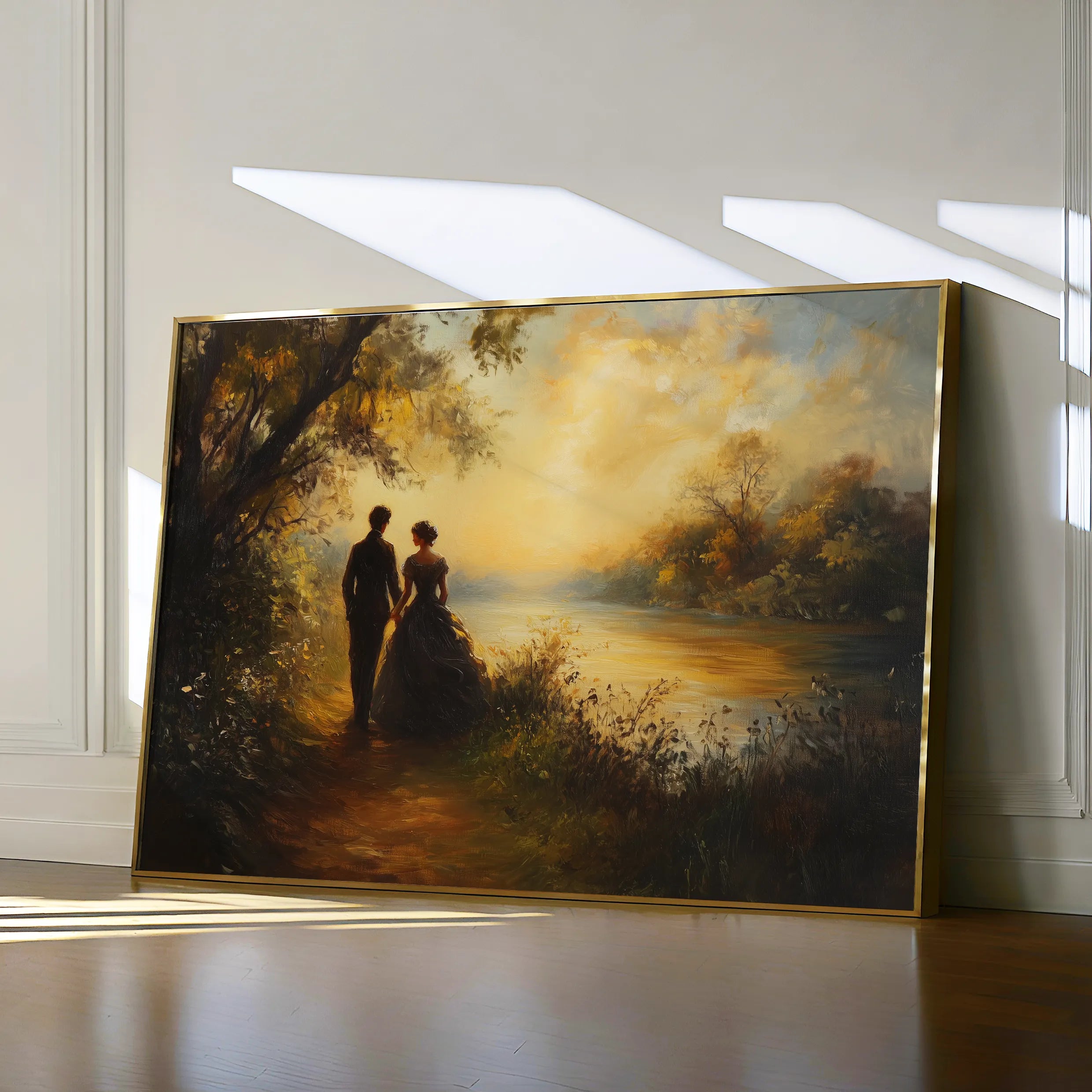 Classic 055 Canvas Art 18" x 24" / 45 x 60 cm / Black