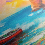 Landscape 055 Canvas Art 18" x 24" / 45 x 60 cm / Black