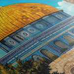 Palestine 055 Canvas Art 60 x 40 cm / Black