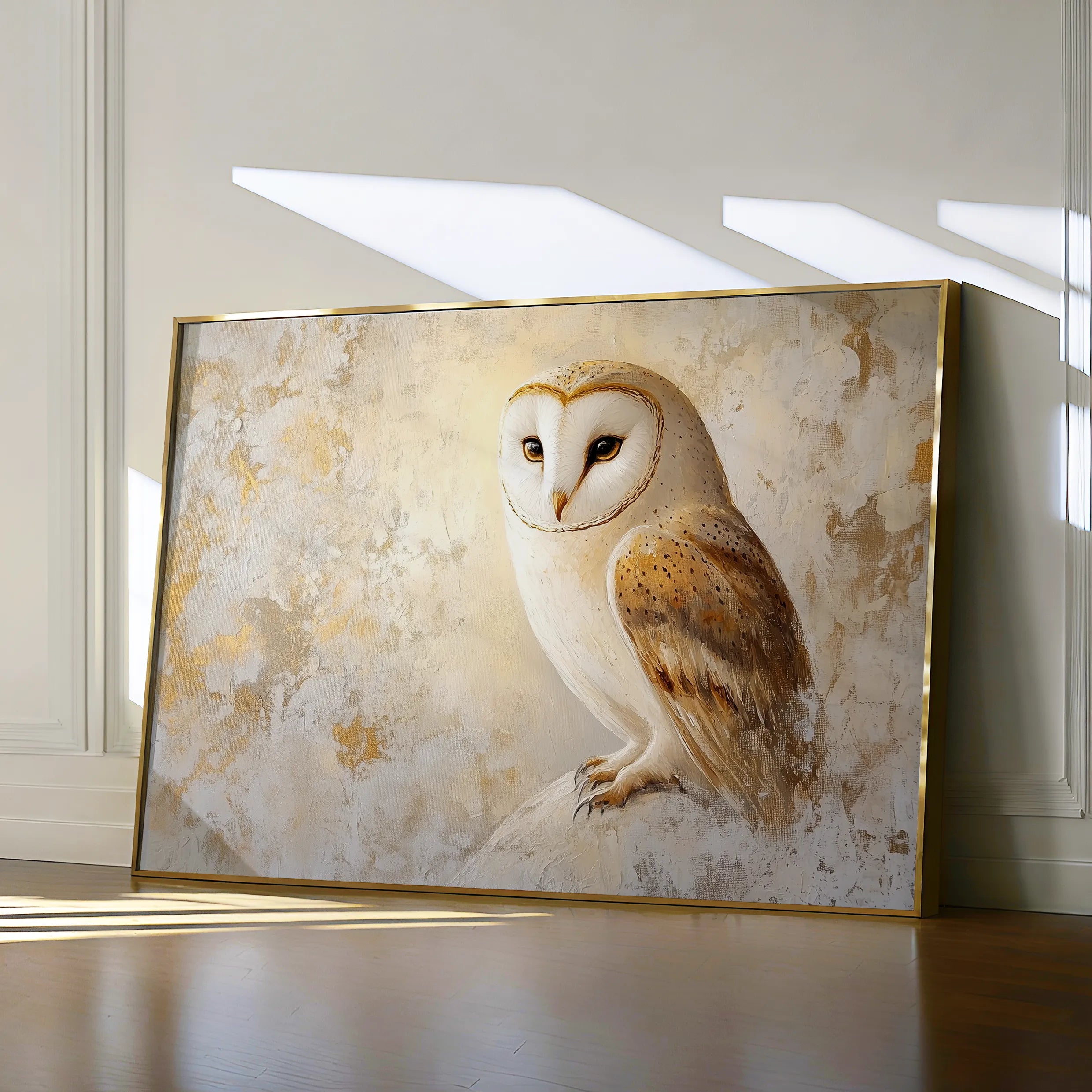 Animals 056 Canvas Art 18" x 24" / 45 x 60 cm / Black
