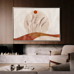 Boho 056 Canvas Art 18" x 24" / 45 x 60 cm / Black