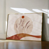 Boho 056 Canvas Art 18" x 24" / 45 x 60 cm / Black