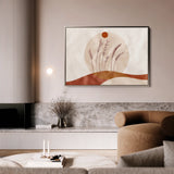 Boho 056 Canvas Art 18" x 24" / 45 x 60 cm / Black
