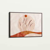Boho 056 Canvas Art 18" x 24" / 45 x 60 cm / Black