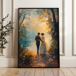 Classic 056 Canvas Art 18" x 24" / 45 x 60 cm / Black