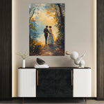 Classic 056 Canvas Art 18" x 24" / 45 x 60 cm / Black