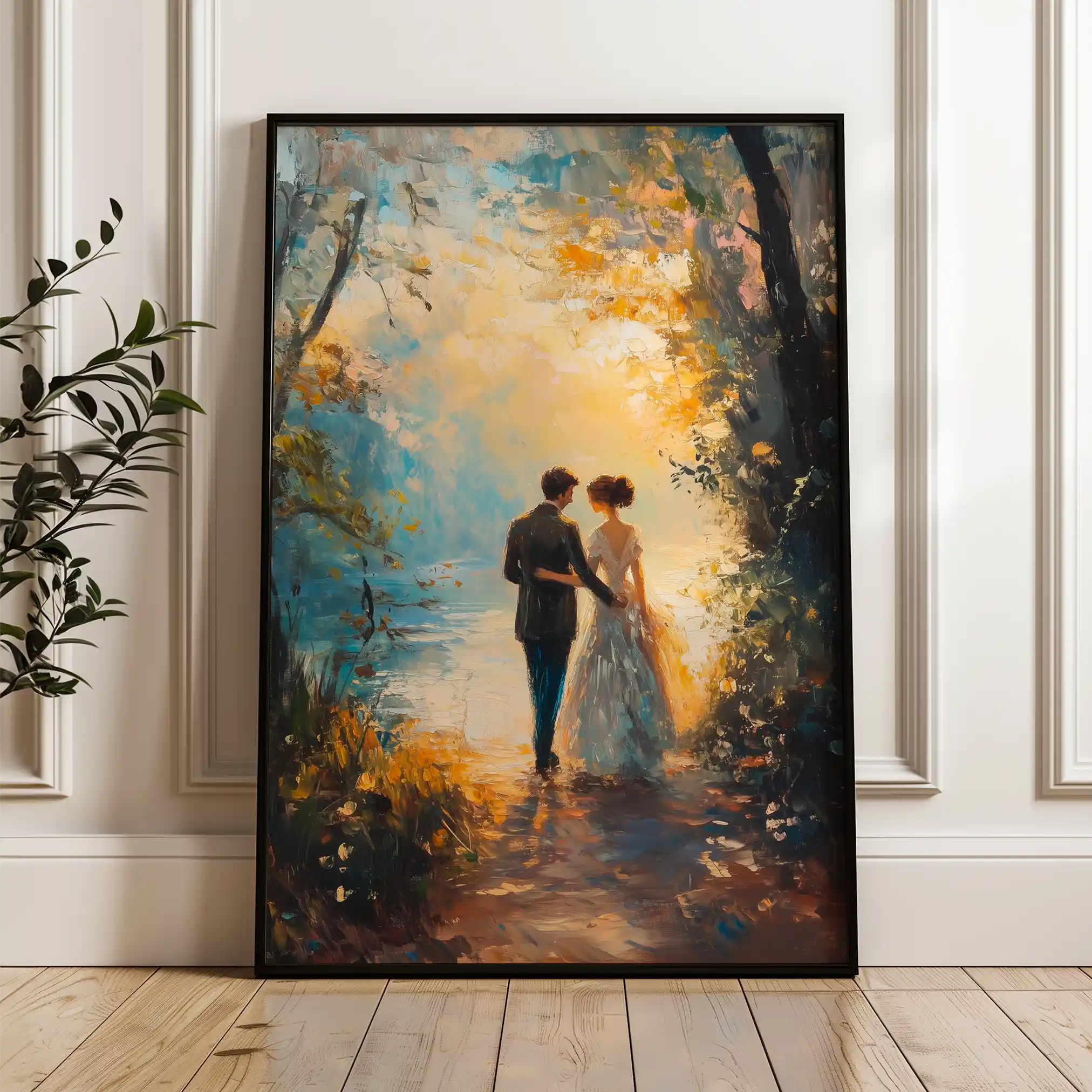 Classic 056 Canvas Art 60 x 40 cm / Black