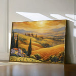 Landscape 056 Canvas Art 18" x 24" / 45 x 60 cm / Black