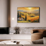 Landscape 056 Canvas Art 18" x 24" / 45 x 60 cm / Black