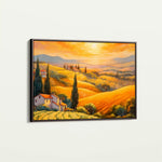 Landscape 056 Canvas Art 60 x 40 cm / Black