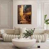 Orientalist 056 Canvas Art 18" x 24" / 45 x 60 cm / Black
