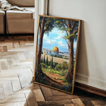 Palestine 056 Canvas Art 60 x 40 cm / Black
