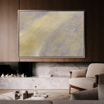 Abstract 057 Canvas Art 18" x 24" / 45 x 60 cm / Black