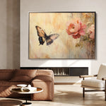 Animals 057 Canvas Art 18" x 24" / 45 x 60 cm / Black