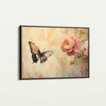Animals 057 Canvas Art 18" x 24" / 45 x 60 cm / Black