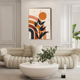 Boho 057 Canvas Art 18" x 24" / 45 x 60 cm / Black