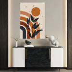 Boho 057 Canvas Art 18" x 24" / 45 x 60 cm / Black
