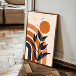 Boho 057 Canvas Art 60 x 40 cm / Black