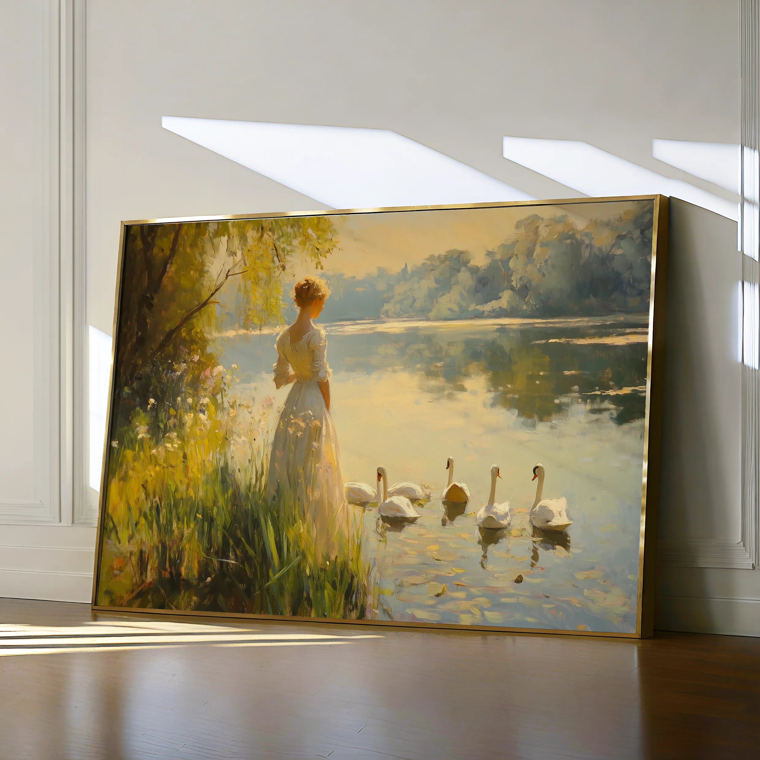 Classic 057 Canvas Art 18" x 24" / 45 x 60 cm / Black