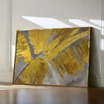 Floral 057 Canvas Art 18" x 24" / 45 x 60 cm / Black