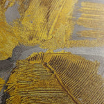 Floral 057 Canvas Art 60 x 40 cm / Black