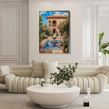 Orientalist 057 Canvas Art 18" x 24" / 45 x 60 cm / Black