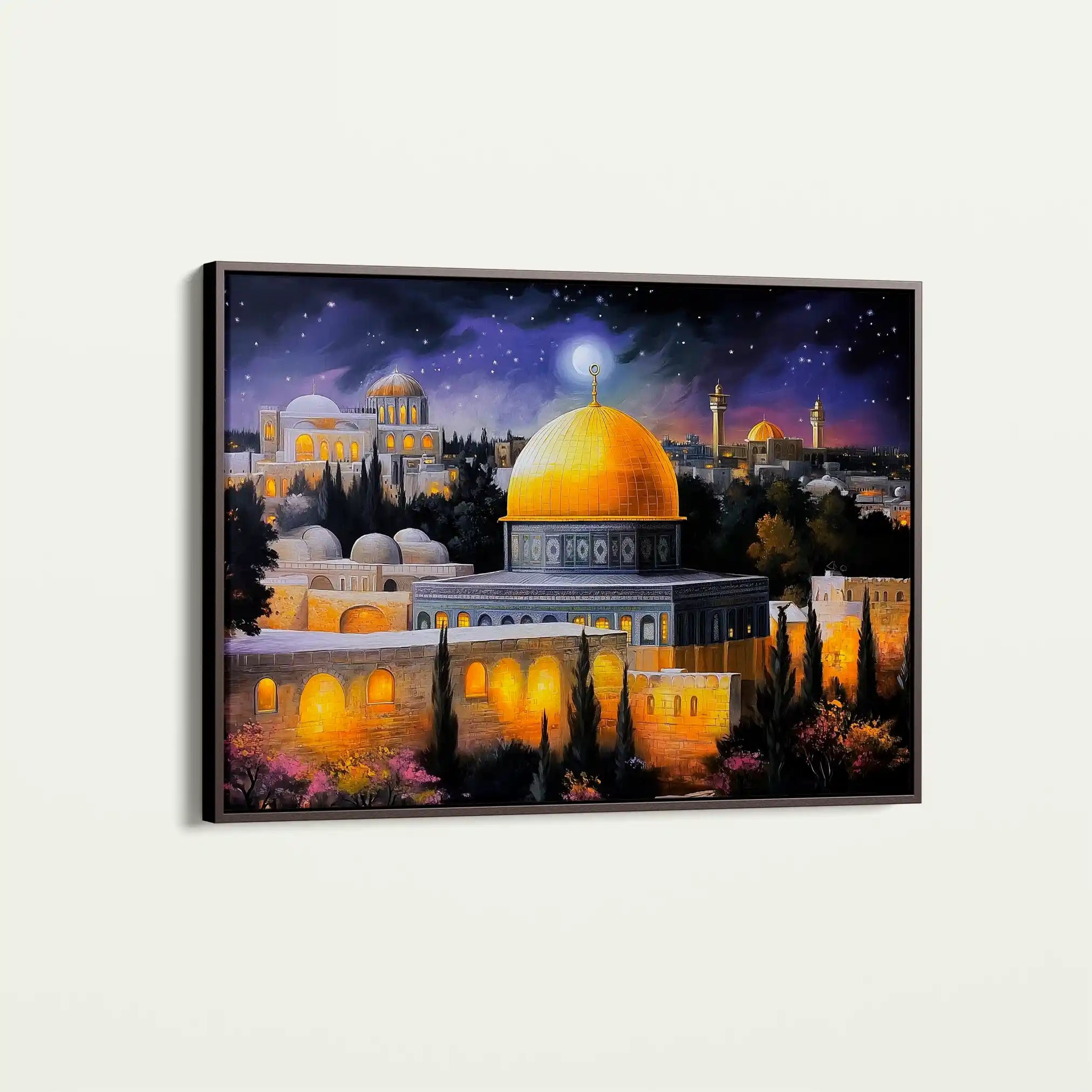 Palestine 057 Canvas Art 60 x 40 cm / Black