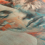 Portrait 057 Canvas Art 60 x 40 cm / Black