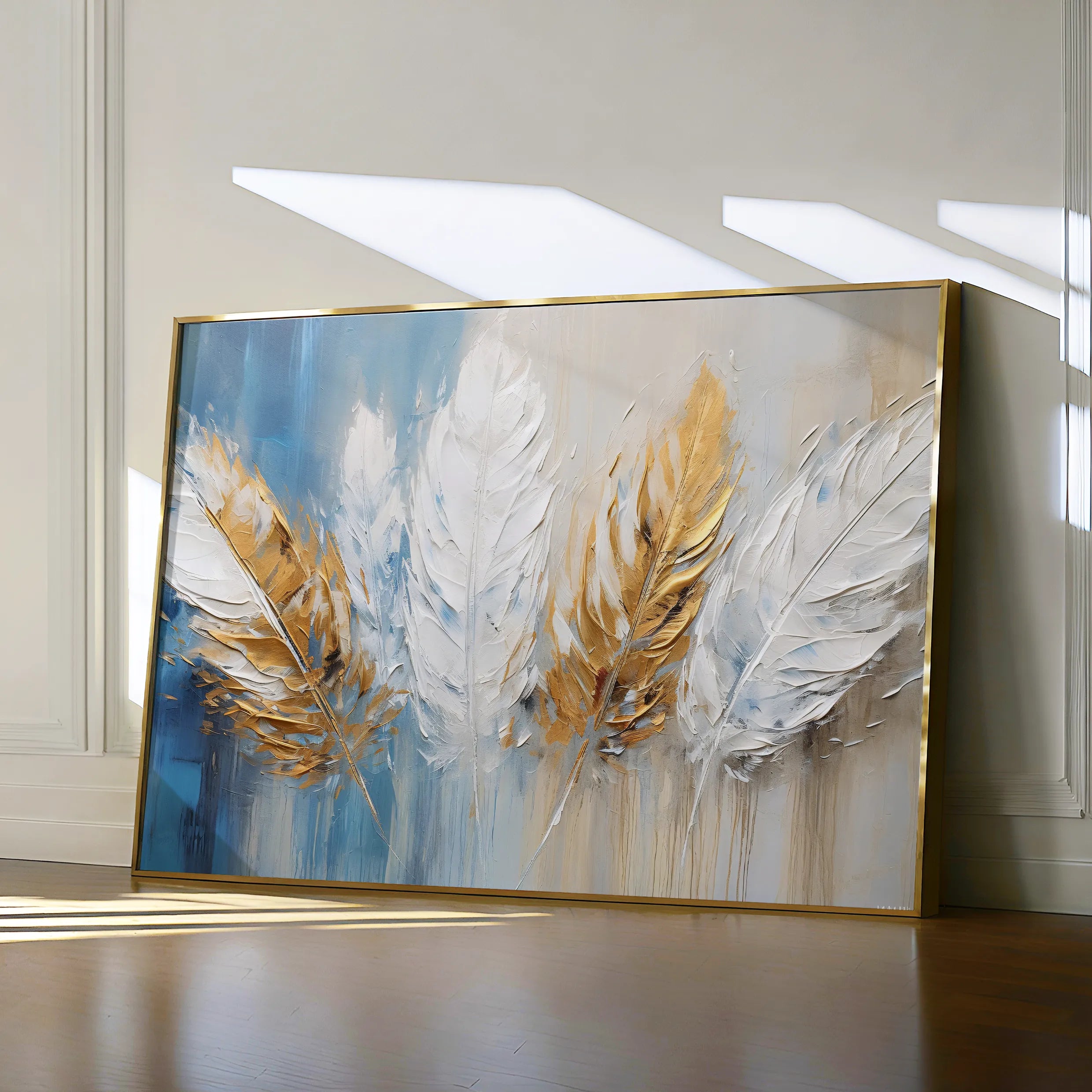 Abstract 058 Canvas Art 18" x 24" / 45 x 60 cm / Black