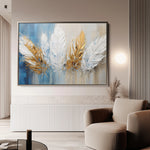 Abstract 058 Canvas Art 18" x 24" / 45 x 60 cm / Black