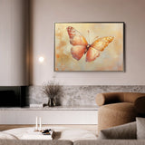 Animals 058 Canvas Art 18" x 24" / 45 x 60 cm / Black