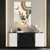 Boho 058 Canvas Art 18" x 24" / 45 x 60 cm / Black