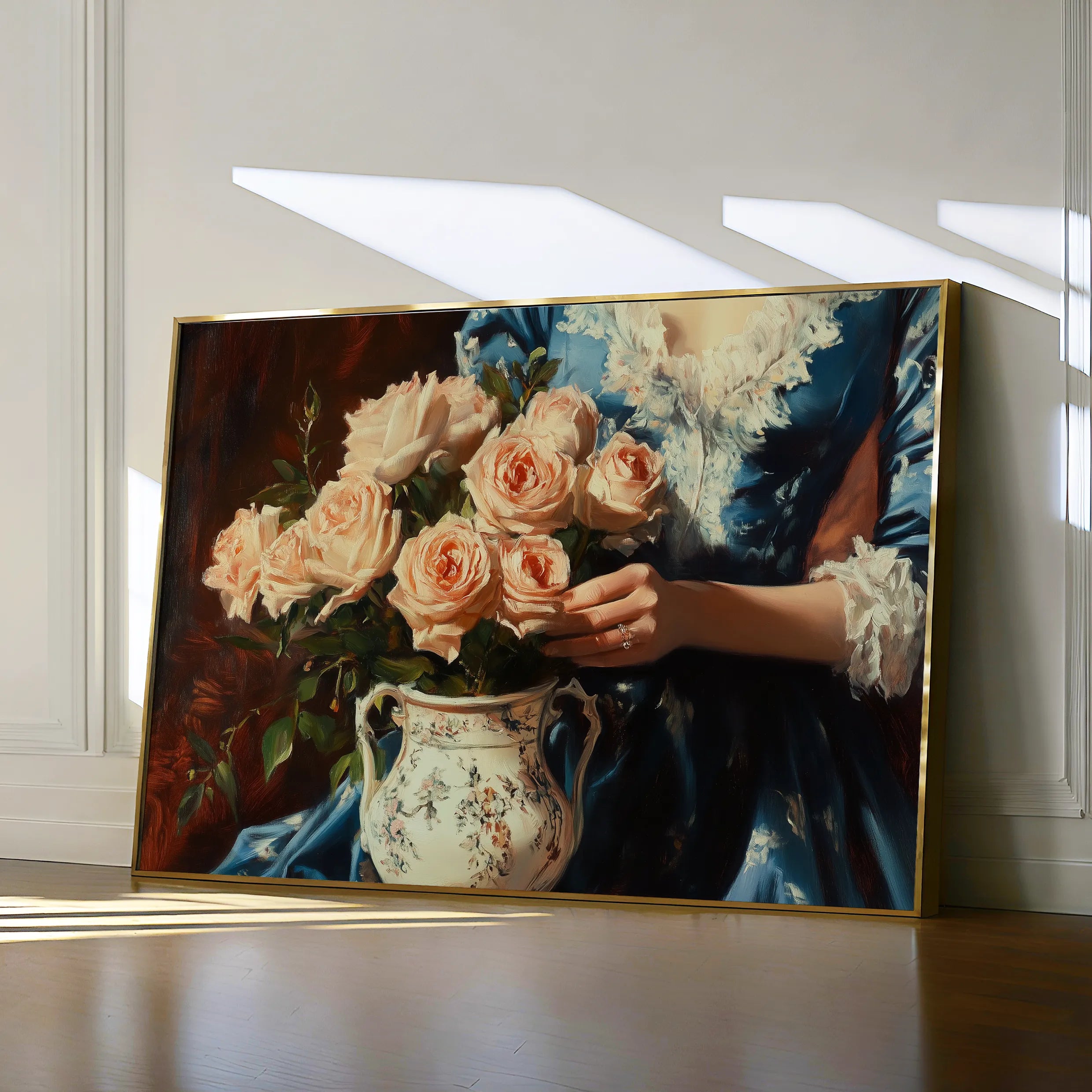Classic 058 Canvas Art 18" x 24" / 45 x 60 cm / Black