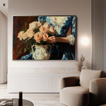 Classic 058 Canvas Art 18" x 24" / 45 x 60 cm / Black