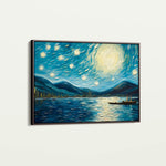 Landscape 058 Canvas Art 18" x 24" / 45 x 60 cm / Black