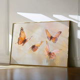 Animals 059 Canvas Art 18" x 24" / 45 x 60 cm / Black