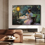 Classic 059 Canvas Art 18" x 24" / 45 x 60 cm / Black