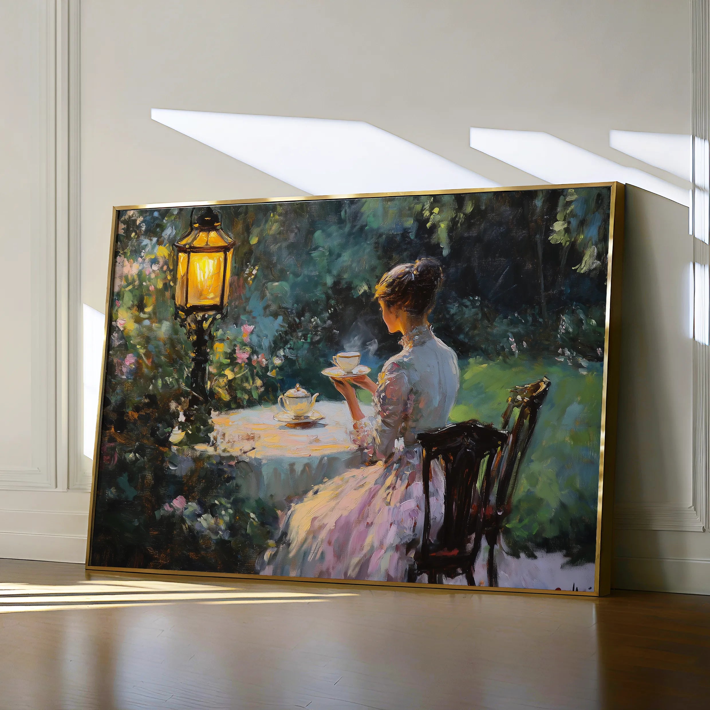 Classic 059 Canvas Art 18" x 24" / 45 x 60 cm / Black