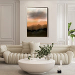 Landscape 059 Canvas Art 60 x 40 cm / Black