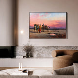 Orientalist 059 Canvas Art 18" x 24" / 45 x 60 cm / Black