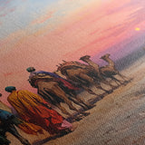 Orientalist 059 Canvas Art 18" x 24" / 45 x 60 cm / Black
