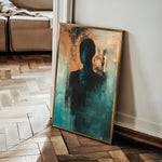 Portrait 059 Canvas Art 18" x 24" / 45 x 60 cm / Black