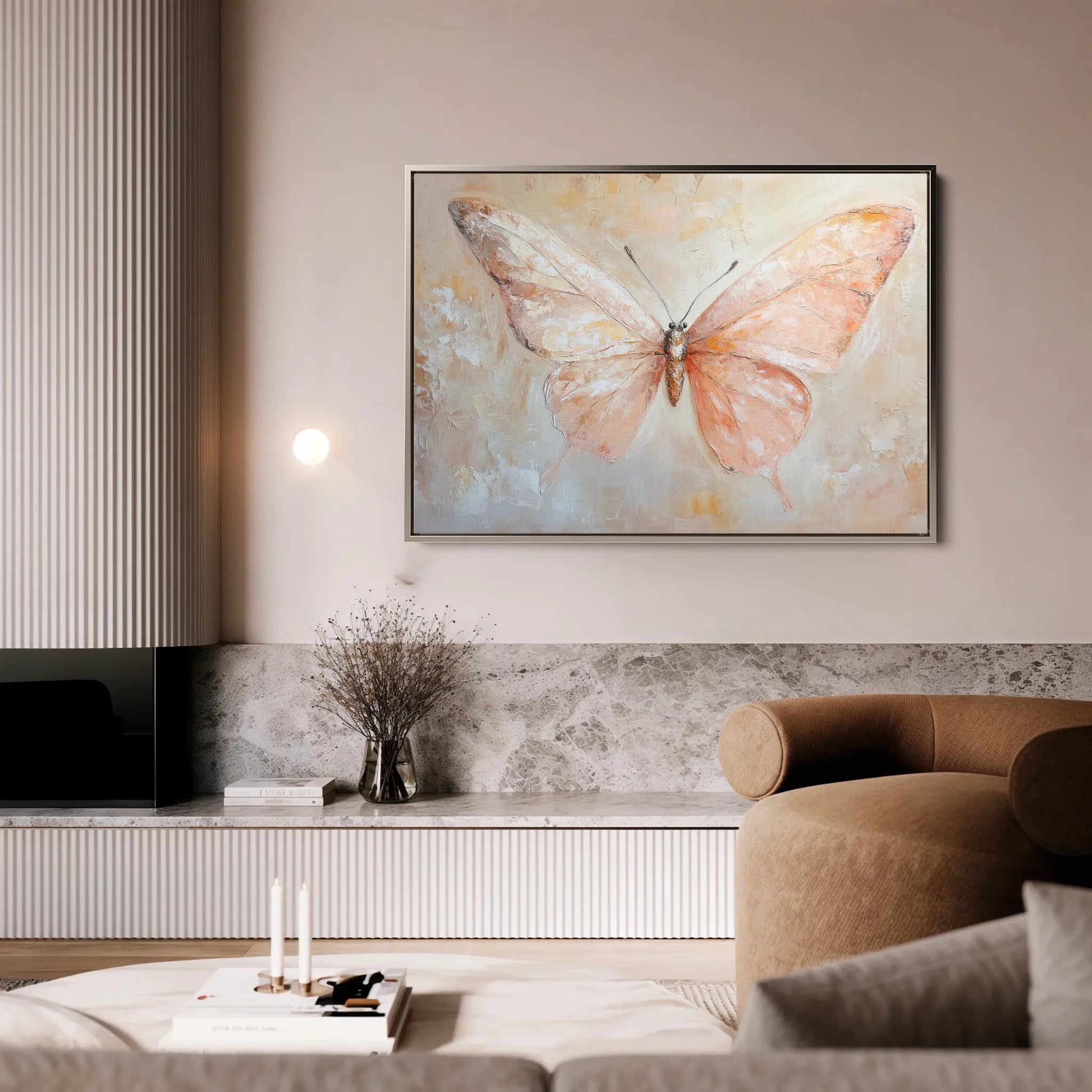 Animals 060 Canvas Art 18" x 24" / 45 x 60 cm / Black