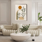Boho 060 Canvas Art 18" x 24" / 45 x 60 cm / Black
