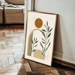 Boho 060 Canvas Art 18" x 24" / 45 x 60 cm / Black