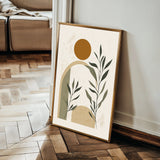 Boho 060 Canvas Art 18" x 24" / 45 x 60 cm / Black