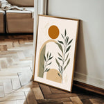 Boho 060 Canvas Art 60 x 40 cm / Black