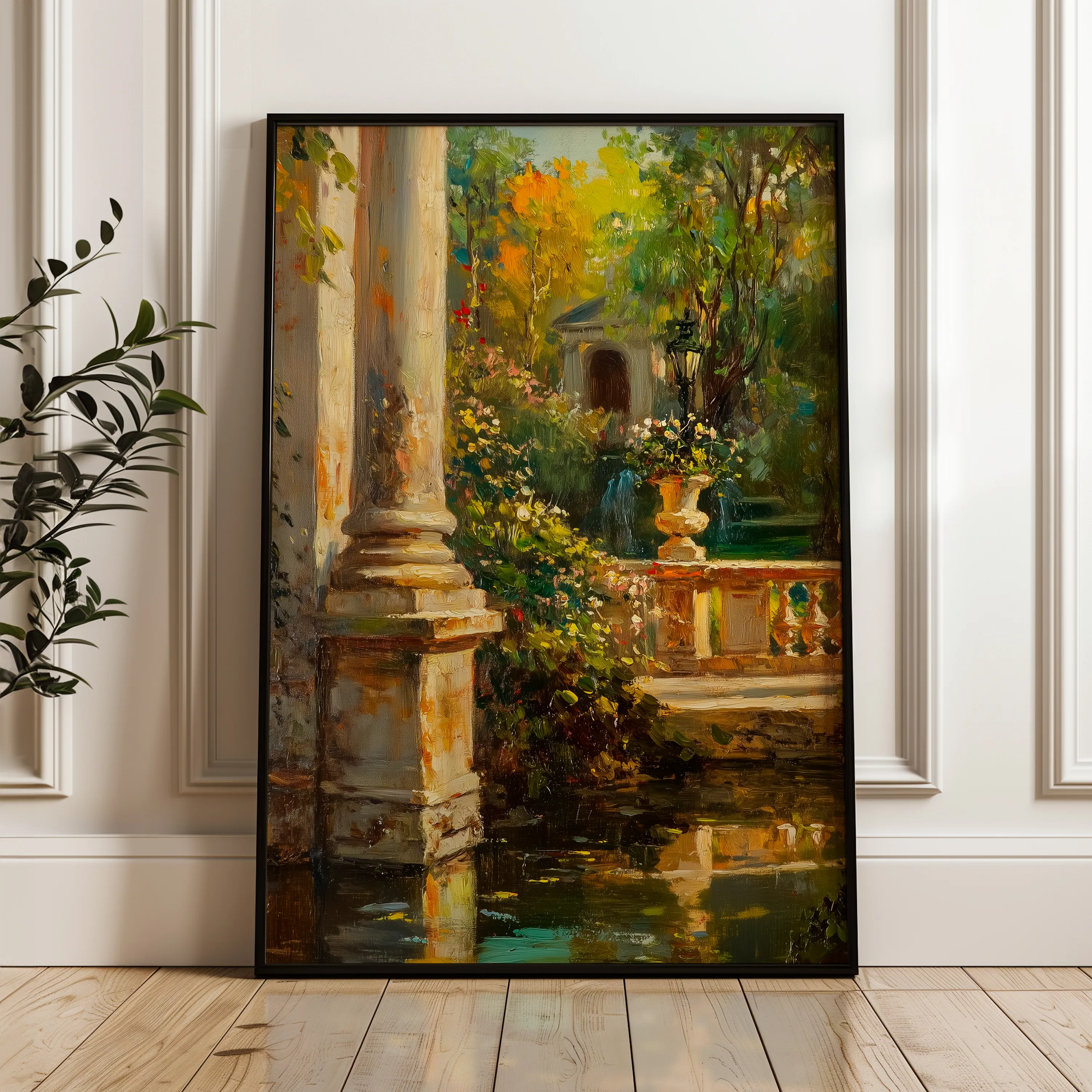 Classic 060 Canvas Art 18" x 24" / 45 x 60 cm / Black