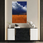 Landscape 060 Canvas Art 18" x 24" / 45 x 60 cm / Black